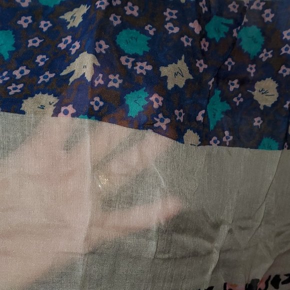 Coach multi-colored light weight spring scarf. NWT - Picture 3 of 4